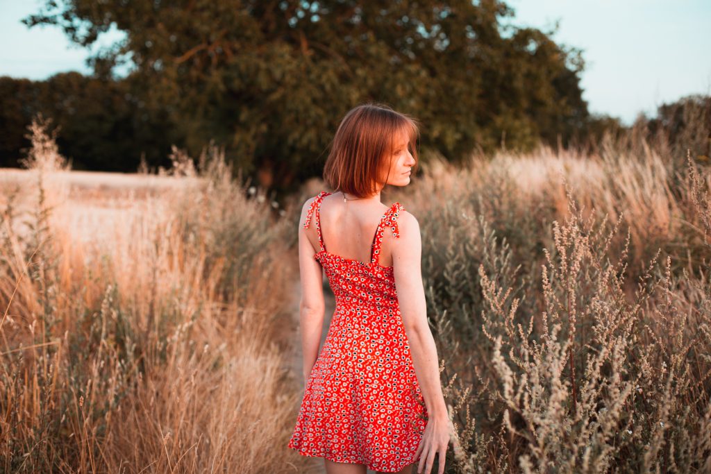 portrait femme extérieur